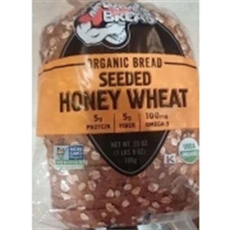 Seeded Honey Wheat - calories, carbs, nutrition