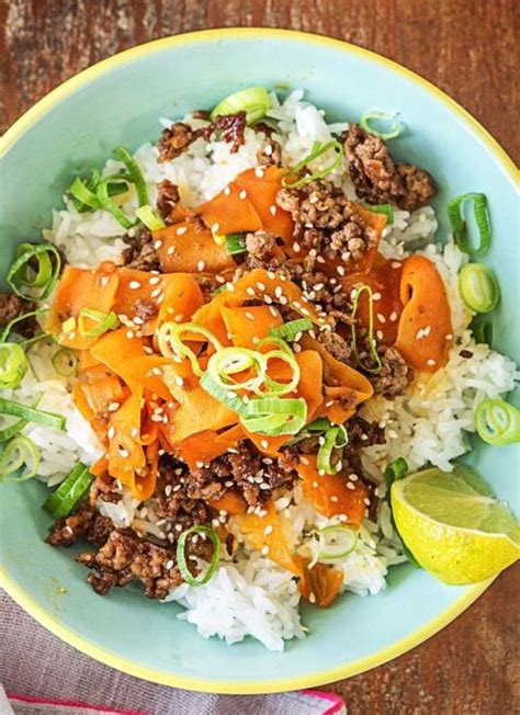 Sesame Beef and Carrots - calories, carbs, nutrition