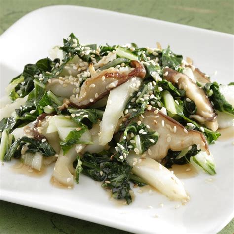 Sesame Shiitake Bok Choy - calories, carbs, nutrition