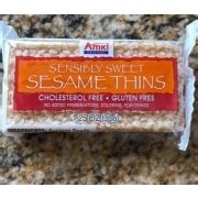 Sesame Snaps - calories, carbs, nutrition