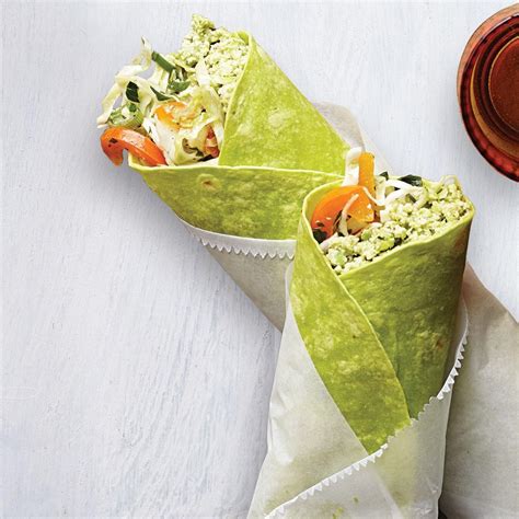 Seven Grain Edamame Tofu Wrap - calories, carbs, nutrition