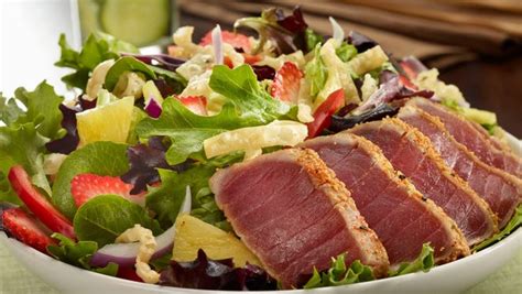 Seven Spice Ahi Salad - calories, carbs, nutrition