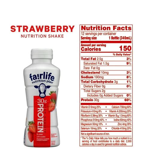 Shake, Strawberry - calories, carbs, nutrition