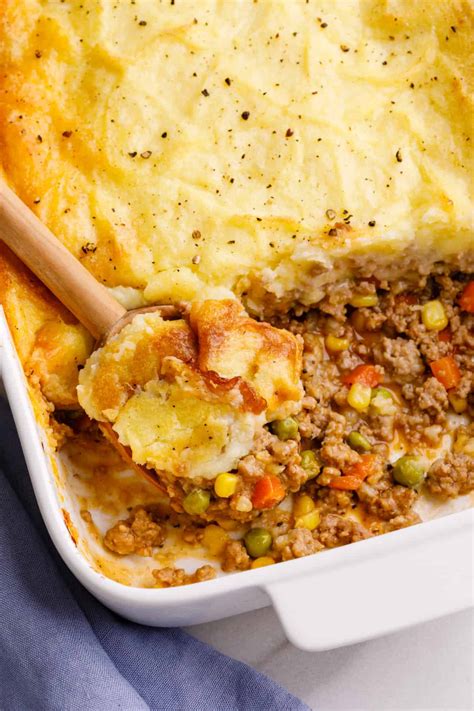 Shepherd's Pie Casserole - calories, carbs, nutrition