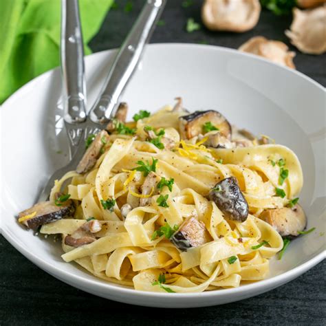 Shiitake Mushroom Pasta - calories, carbs, nutrition