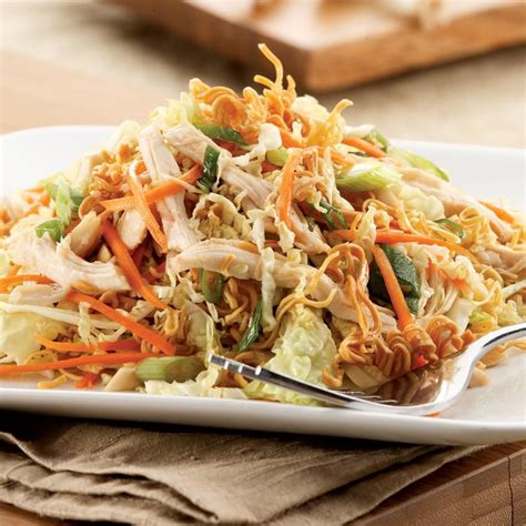 Shredded Chicken Breast and Noodle Salad - calories, carbs, nutrition