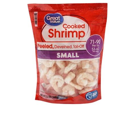 Shrimp 71/90 Scampi 1/2 Cup - calories, carbs, nutrition