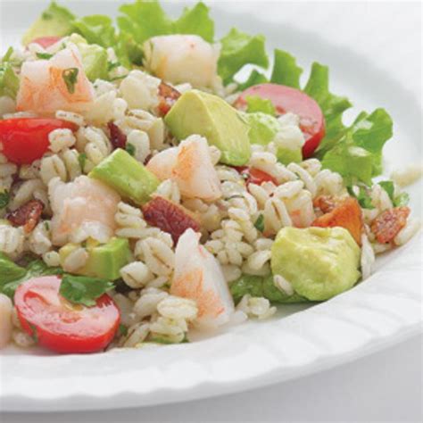 Shrimp & Barley Salad with Green Beans - calories, carbs, nutrition