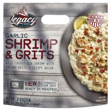 Shrimp & Grits - calories, carbs, nutrition
