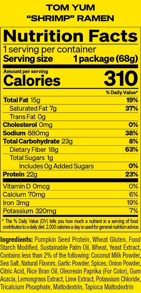 Shrimp Noodles - calories, carbs, nutrition