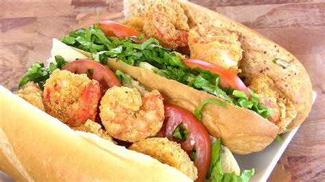 Shrimp Po' Boy with Spicy Remoulade - calories, carbs, nutrition