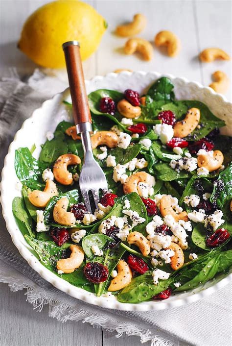 Shrimp Spinach and Cashew Salad (10910.1) - calories, carbs, nutrition