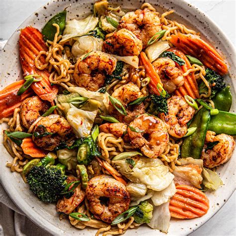 Shrimp Stir Fry - calories, carbs, nutrition