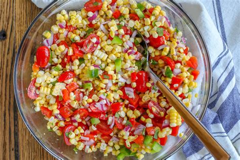 Side Salad Corn Fresh Grilled Dill 4 oz - calories, carbs, nutrition