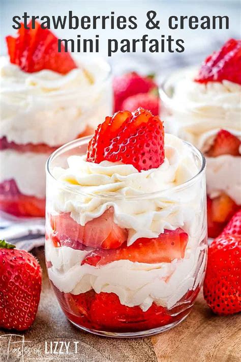 Simply Fresh Small Strawberries and Cream Parfait - calories, carbs, nutrition