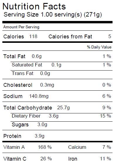 SimplyFit Potato Soup - calories, carbs, nutrition