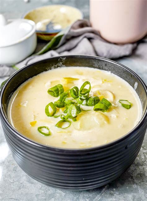 Skinny Potato Leek Soup 8 oz - calories, carbs, nutrition