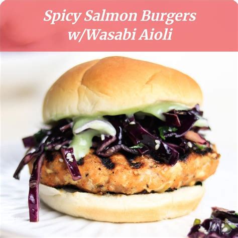 Slammin Salmon Sandwich with Lemon Aioli and Jicama Slaw - calories, carbs, nutrition