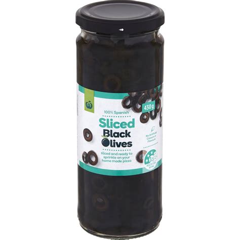 Sliced Black Olives (62339.0) - calories, carbs, nutrition