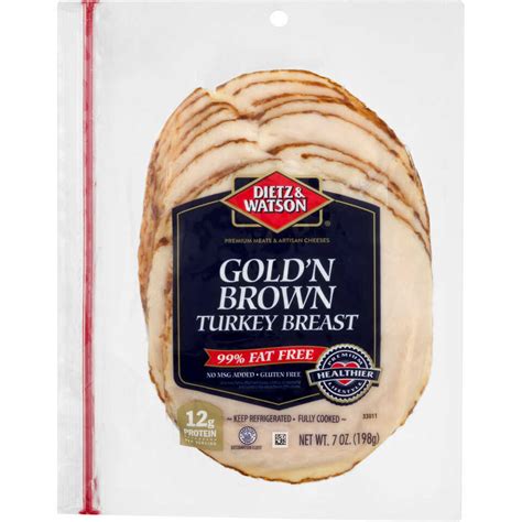 Sliced Browned Turkey Breast (48144.28) - calories, carbs, nutrition