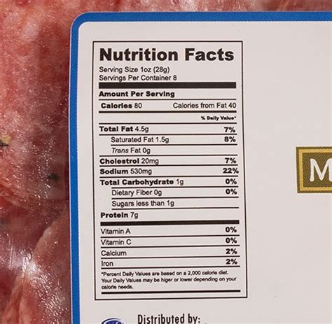 Sliced Genoa Salami (48144.27) - calories, carbs, nutrition