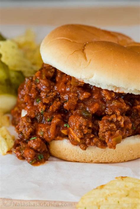 Sloppy Joe, in a Savory Tomato Sauce - calories, carbs, nutrition