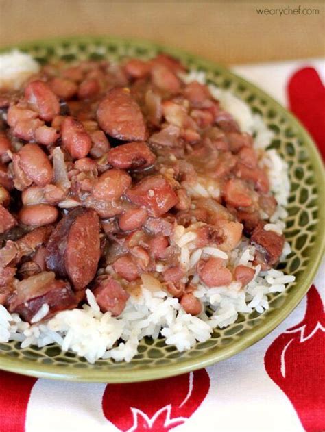 Slow Cooked Red Beans - calories, carbs, nutrition