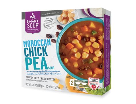 SMART SOUP, Moroccan Chick Pea - calories, carbs, nutrition