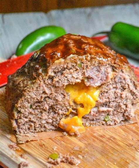 Smkd Cheddar-Jalapeno Meatloaf - calories, carbs, nutrition