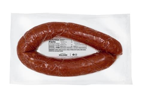 Smoked Fresh Turkey Kielbasa - calories, carbs, nutrition