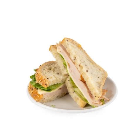 Smoked Turkey, Havarti, Rye - calories, carbs, nutrition