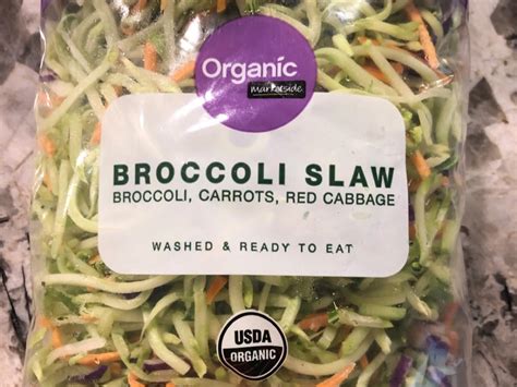 Snack Cup Broccoli Slaw - calories, carbs, nutrition