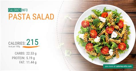 Snack Cup Pasta Salad - calories, carbs, nutrition