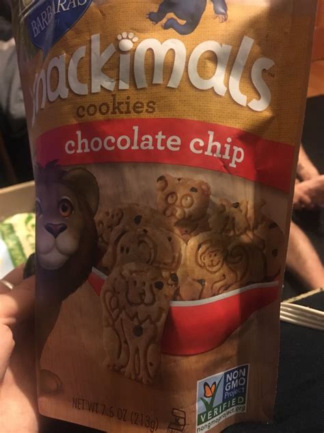 Snackimals, Chocolate Chip - calories, carbs, nutrition
