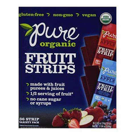 Snacks - Fruit leather, bars - calories, carbs, nutrition