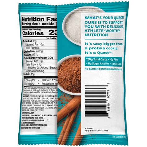 Snicker Doodle - calories, carbs, nutrition
