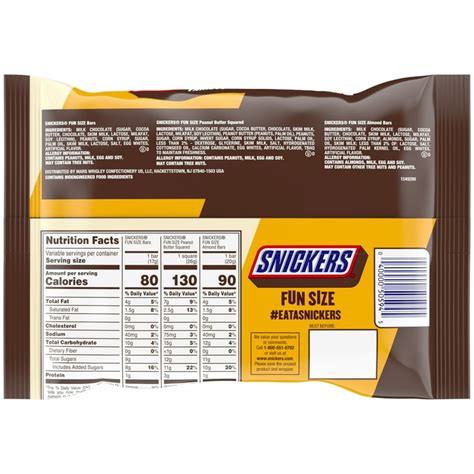 Snickers Kudos - calories, carbs, nutrition