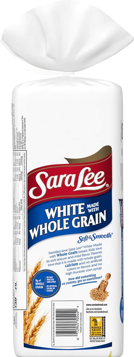 Soft & Smooth - Whole Grain White - calories, carbs, nutrition