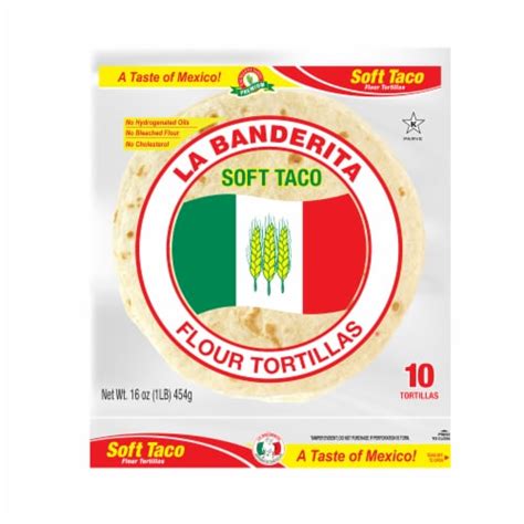 Soft Taco 10 Large Flour Tortilla - calories, carbs, nutrition