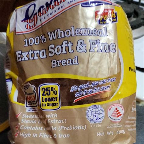 Soft Wheat Bread - calories, carbs, nutrition