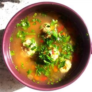 Sope de Albondigas - calories, carbs, nutrition