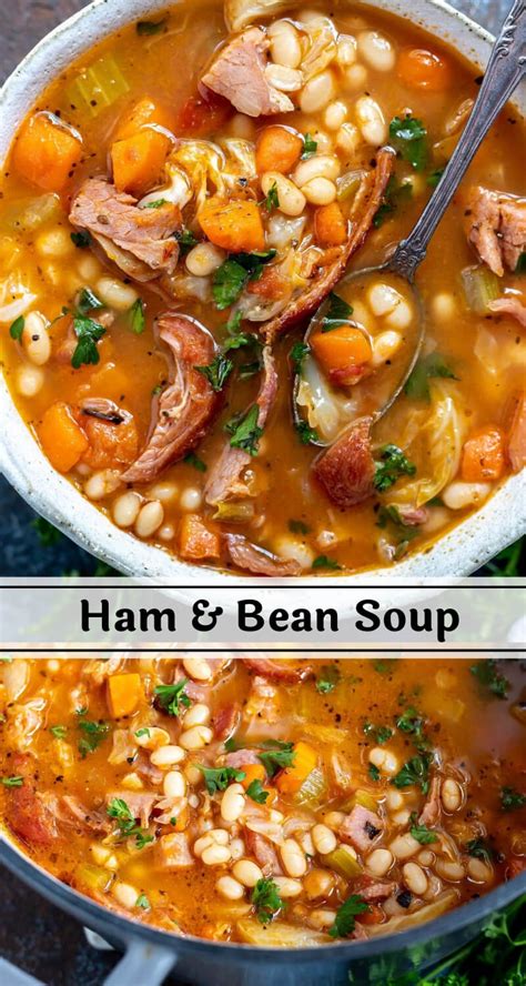 Soup Bean with Ham - calories, carbs, nutrition