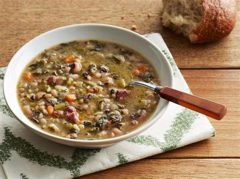 Soup Black Eyed Peas Andouille Sausage 12 oz - calories, carbs, nutrition