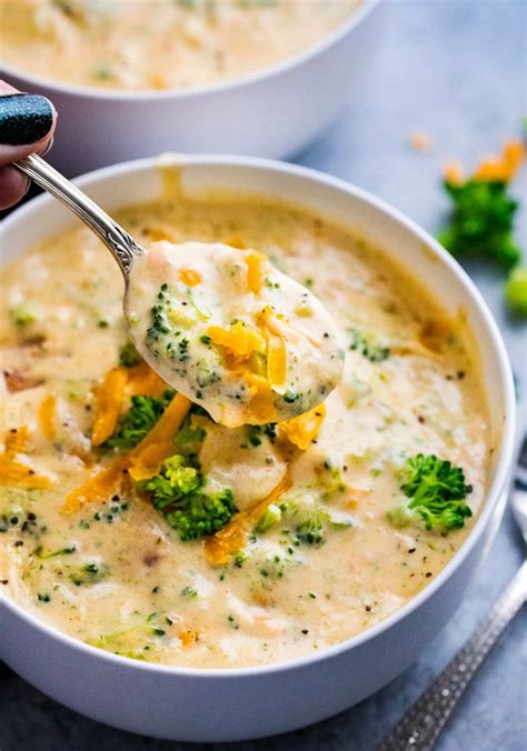 Soup Broccoli & Cheddar Creamy 6 oz - calories, carbs, nutrition