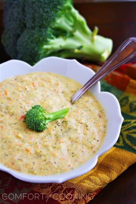 Soup Broccoli & Cheddar Creamy 8 oz - calories, carbs, nutrition