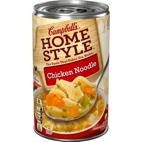 Soup Chicken Noodle Campbells 6 oz - calories, carbs, nutrition