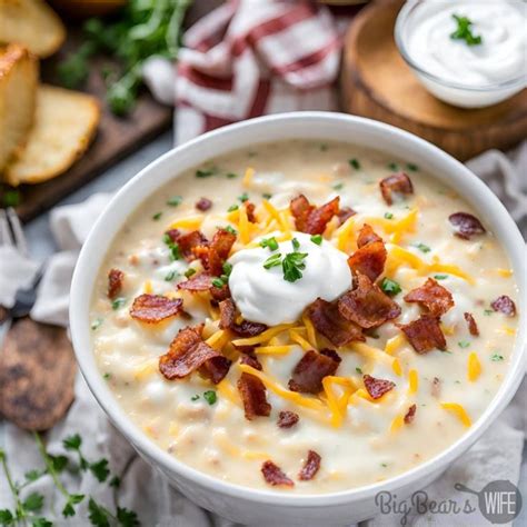 Soup Chowder Loaded Baked Potato 12 oz - calories, carbs, nutrition