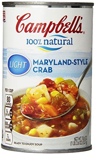 Soup Crab Maryland Style FRZ 6 oz - calories, carbs, nutrition