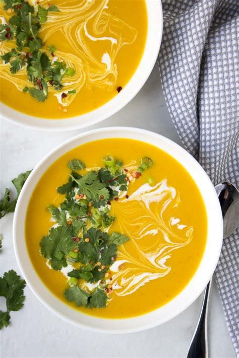 Soup Curried Butternut Squash 8 oz - calories, carbs, nutrition