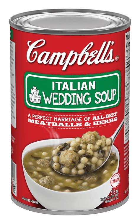 Soup Italian Wedding Turkey Campbells 12 oz - calories, carbs, nutrition